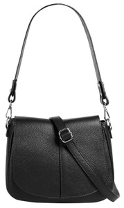 CLUTY, Cluty Umhängetasche, (1 tlg.), echt Leder, Made in Italy, Cluty Umhängetasche, echt Leder, Made in Italy