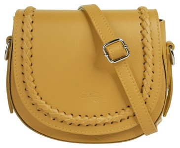 CLUTY, Cluty Umhängetasche, (1 tlg.), echt Leder, Made in Italy, Cluty Umhängetasche, echt Leder, Made in Italy