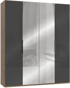 fresh to go, Fresh To Go Kleiderschrank »Level«, mit Glas- und Spiegeltüren, Wimex Kleiderschrank »Level by fresh to go«, mit Glas- und Spiegeltüren