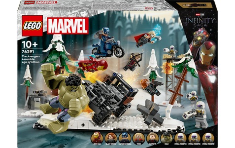 Lego Marvel, Lego Marvel Lego® Marvel 76291 Avengers Assemble: Age of Ultron, 76291 Marvel Super Heroes Avengers Assemble: Age of Ultron, Konstruktionsspielzeug