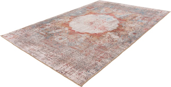 me gusta, me gusta Teppich »Faye«, rechteckig, 6 mm Höhe, Flachgewebe, me gusta Teppich »Faye 125«, rechteckig, 6 mm Höhe, Flachgewebe, gedrucktes Motiv, Wohnzimmer, Esszimmer