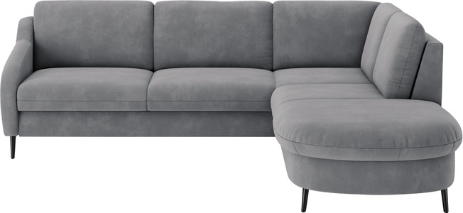 sit&more Ecksofa »Soul L-Form«, wahlweise mit Bettfunktion und Bettkasten oder Schubkasten