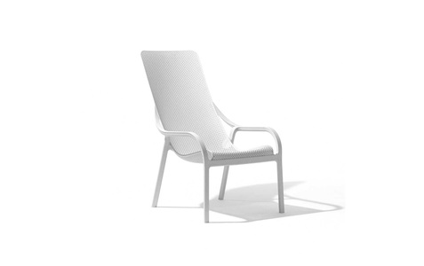NARDI outdoor, Gartensessel Net Lounge weiss, Gartensessel Net Lounge weiss