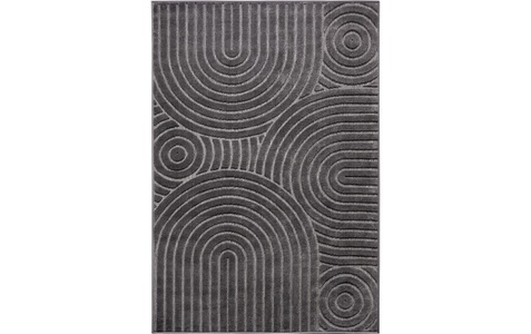 Hanse Home, HANSE Home Teppich »Wave«, rechteckig, strapazierfähig, pflegeleicht, robust, Hoch-Tief Optik, HANSE Home Teppich »Iconic«