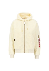 Alpha Industries, Alpha Industries Bomberjacke »Alpha Industries Women - Bomber & Flight Jackets«, Alpha Industries Bomberjacke »MA-1 OS Hooded Teddy W«