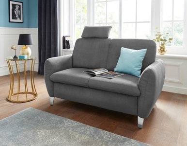 SIT&MORE, sit&more 2-Sitzer, sit&more 2-Sitzer »Daytona« inklusive Federkern und einer Kopfstütze