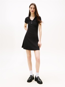 Tommy Jeans Polokleid »TJW F&F RIB POLO DRESS EXT«