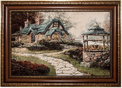 MorgenLand, morgenland Wandteppich »Bild-Teppich Figurativ 85 x 60 cm«, rechteckig, 0,6 mm Höhe, besonders weich durch Microfaser, morgenland Wandteppich »Bild-Teppich Figurativ 85 x 60 cm«, rechteckig, 6 mm Höhe, besonders weich durch Microfaser
