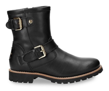 Panama Jack, Panama Jack Felina Igloo-42 Grösse 42 Damen, Panama Jack Winterboots »Felina Igloo«, mit goldfarbenen Schnallen