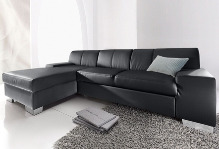 DOMO collection, DOMO collection Ecksofa, DOMO collection Ecksofa »Star, zeitlose Formensprache, elegante Optik, L-Form«, wahlweise mit Bettfunktion