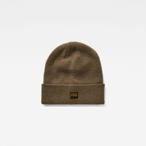 G-Star, G-STAR Beanie »Effo Long Beanie«, G-STAR Beanie »Effo Long Beanie«, mit Aufnäher vorn