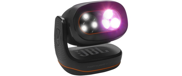 JBL, JBL PartyLight Beam Bluetooth-Lichteffektprojektor Schwarz, JBL PartyLight Beam Bluetooth Lichteffektprojektor, Schwarz