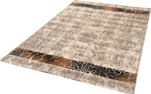 GINO FALCONE, Gino Falcone Teppich »Outdoor-Africa 43«, rechteckig, 5 mm Höhe, Flachgewebe, In- und Outdoor geeignet, Wohnzimmer, Gino Falcone Teppich »Outdoor-Africa 43«, rechteckig, 5 mm Höhe, Flachgewebe, In- und Outdoor geeignet, Wohnzimmer