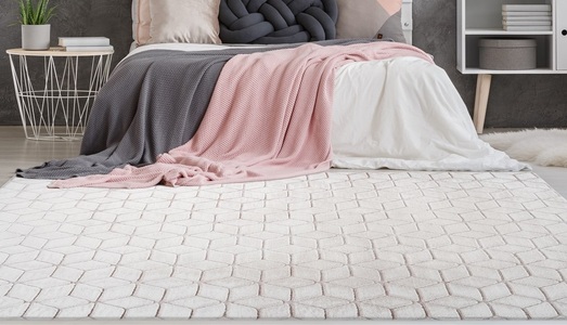 calo-deluxe Teppich »Jardan-1000«, rechteckig, 20 mm Höhe, besonders weich durch Microfaser, Wohnzimmer