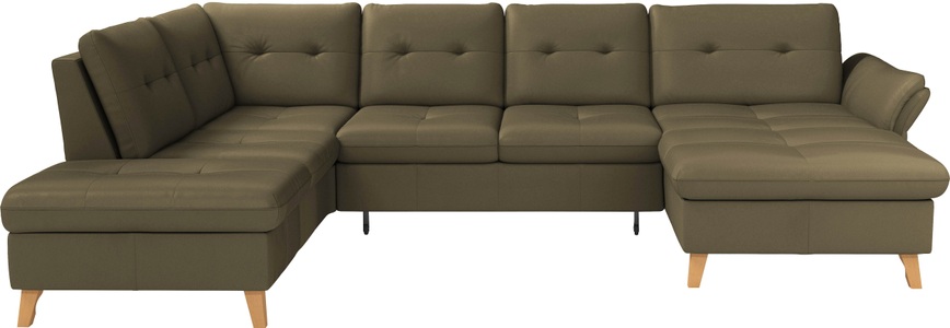 sit&more Wohnlandschaft »Göteborg«, inkl. Sitztiefenverstellung, wahlweise mit Bettfunktion & Bettkasten