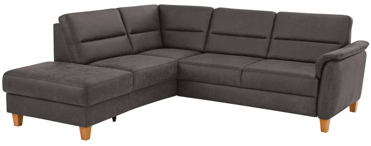Home affaire Ecksofa »Palmera«, Federkern, wahlweise mit Bettfunktion und mit/ohne Stauraum