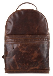 X-ZONE, X-Zone Laptoprucksack, X-Zone Laptoprucksack, echt Leder