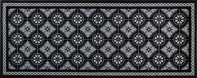 wash+dry by Kleen-Tex, wash+dry by Kleen-Tex Läufer »Kitchen Tiles«, rechteckig, 7 mm Höhe, 