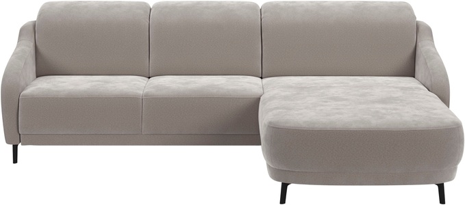 sit&more Ecksofa »Blues L-Form« wahlweise mit Klapptisch und USB