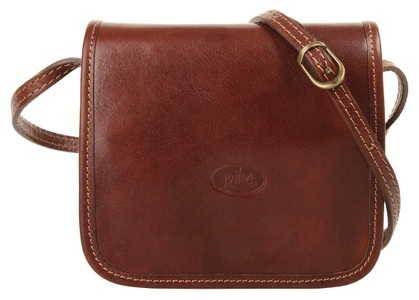 PIKÉ, Piké Umhängetasche, Piké Umhängetasche, echt Leder, Made in Italy
