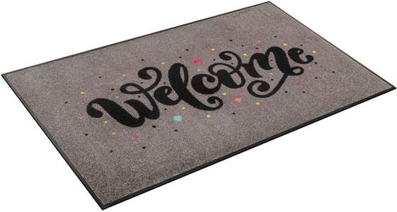wash+dry by Kleen-Tex, wash+dry by Kleen-Tex Teppich »Welcome Confetti«, rechteckig, 7 mm Höhe, wash+dry by Kleen-Tex Teppich »Welcome Confetti«, rechteckig, 7 mm Höhe