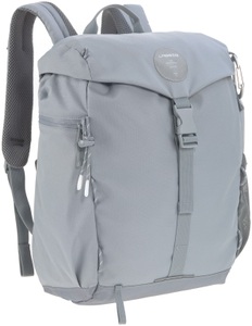 Lässig, Lässig Wickelrucksack OUTDOOR (28x42x16) in hellgrau, LÄSSIG Wickelrucksack Outdoor Backpack grey