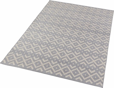 Zala Living, Teppich, »Alley«, Zala Living, rechteckig, Höhe 4 mm, maschinell gewebt, HANSE Home Teppich »Alley«, rechteckig, 4 mm Höhe, In- & Outdoor, Teppich, 3D Effekt, Teppichläufer, Wohnzimmer, Terrasse