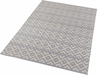 Zala Living, Teppich, »Alley«, Zala Living, rechteckig, Höhe 4 mm, maschinell gewebt, HANSE Home Teppich »Alley«, rechteckig, 4 mm Höhe, In- & Outdoor, Teppich, 3D Effekt, Teppichläufer, Wohnzimmer, Terrasse