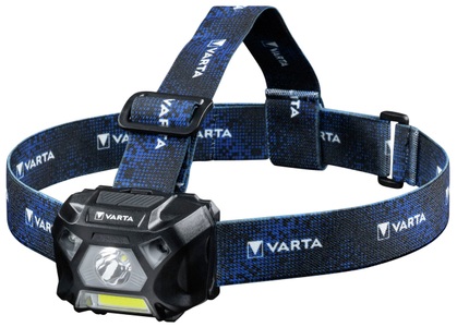 Varta, Varta Work-Flex-Motion-Sensor H20 LED Stirnlampe batteriebetrieben 150 lm 20 h 18648101421, VARTA LED Stirnlampe »Motion Sensor H20«