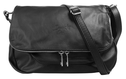 SAMANTHA LOOK, Samantha Look Umhängetasche, Samantha Look Umhängetasche, echt Leder, Made in Italy