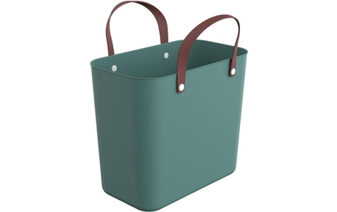 Rotho, Rotho Einkaufstasche , 1044405092 , Olivgrün , Kunststoff , 40x34x23.5 cm , 003294041302, Multibag Style 25L grün