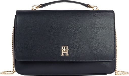 Tommy Hilfiger, Tommy Hilfiger Umhängetasche »TH TIMELESS FLAP CROSSOVER«, mit TH-Monogramm-Emblem vorne, 