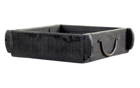 undefined, Holzkiste »Antique alte Backsteinform«, Chic Living Holzkiste »alte Backsteinform doppelt«