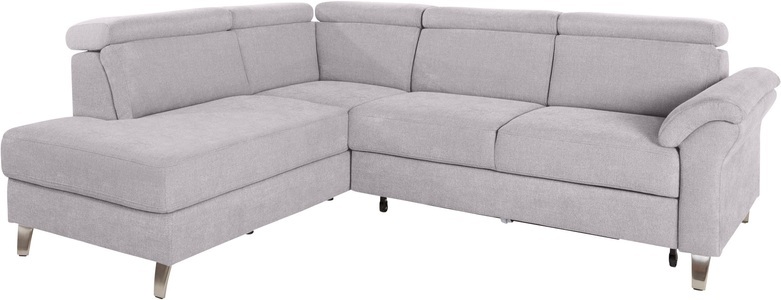 SIT&MORE, sit&more Ecksofa, sit&more Ecksofa »Arngast L-Form« inklusive Kopfteilverstellung und Federkern