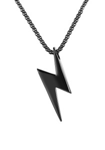 FIRETTI, Firetti Kette mit Anhänger »Blitz«, Firetti Kette mit Anhänger »Schmuck Geschenk Blitz«