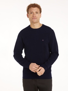 Tommy Hilfiger Rundhalspullover »ESSENTIAL STRUCTURE CREW NECK«, mit feiner Struktur