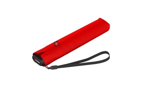 Knirps, KNIRPS - Regenschirm ULTRALIGHT - Mischmaterial - rot, Knirps® Taschenregenschirm »US.050 Ultra Light Manual«