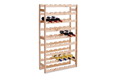 undefined, Flaschenregal Kiefer, Flaschenregal Kiefer | 118 × 67.5 × 25 cm