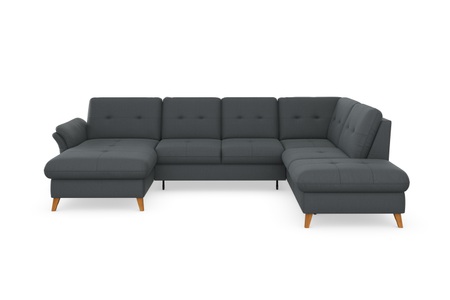 sit&more Wohnlandschaft »Göteborg«, inklusive Sitztiefenverstellung und Federkern, wahlweise mit Bettfunktion und Bettkasten