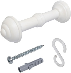 LIEDECO, Raffhalter Liedeco, passend für Gardinen, Liedeco Raffhalter, (1 St.), Schalhalter 12 cm