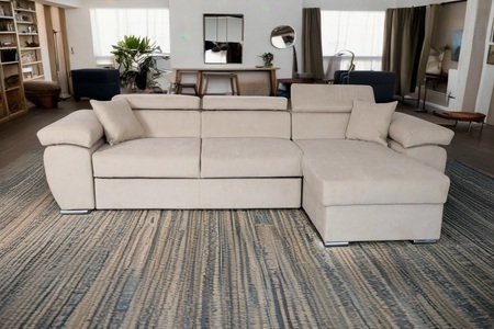 GEPADE, GEPADE Ecksofa »Conny, L-Form«, Schlaffunktion, Bettkasten, Recamiere beidseitig montierbar, GEPADE Ecksofa »Conny, L-Form«, Schlaffunktion, Bettkasten, Recamiere beidseitig montierbar