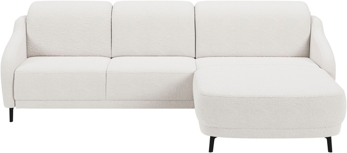 sit&more Ecksofa »Blues L-Form« wahlweise mit Klapptisch und USB