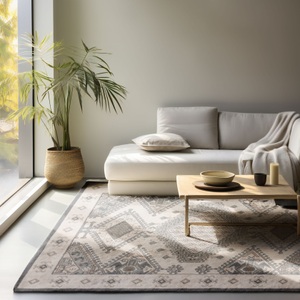 Hanse Home, HANSE Home Teppich »Lakan«, rechteckig, Orient Teppich, Kurzflor, weich, Schlafzimmer, Esszimmer, Wohnzimmer, HANSE Home Teppich »Lakan«, rechteckig, 8 mm Höhe, Orient Optik, strapazierfähig, pflegeleicht, robust