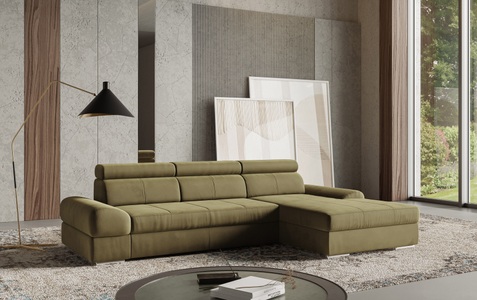 sit&more Ecksofa »Broadway L-Form«, mit verstellbaren Kopfteilen, wahlweise mit Bettfunktion