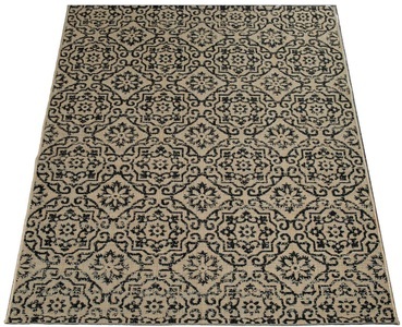 PACO HOME, Paco Home Teppich »Coco 207«, rechteckig, 4 mm Höhe, Flachgewebe, Motiv Ornamente, In- und Outdoor geeignet, ideal im Wohnzimmer & Schlafzimmer, 