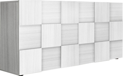 INOSIGN, INOSIGN Sideboard »Dama Sideboard«, INOSIGN Sideboard »Dama Breite 181, Kommode 3 Türen, Anrichte«, Front in 3D-Optik, viel Stauraum, verschiedene Farben