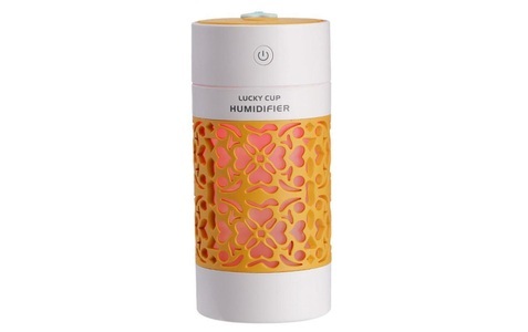 Linuo, Linuo Ultraschall-Luftbefeuchter Lucky, Linuo Ultraschall-Luftbefeuchter Lucky Cup GO-J02-O Orange