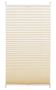Gardinia, EASYFIX Plissee, Gardinia Plissée Easyfix, blickdicht 50 x 130 cm, Elfenbein