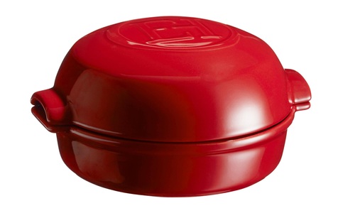 undefined, Auflaufform »Cheese Baker Rund«, Keramik, (1 St.), Emile Henry Cheese baker rot