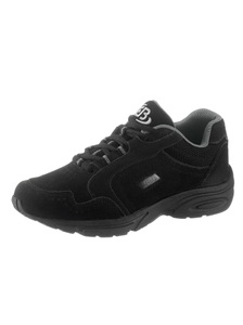 Brütting, Nordic Walking Schuh für Damen und Herren schwarz, Nordic Walking Schuh für Damen und Herren schwarz